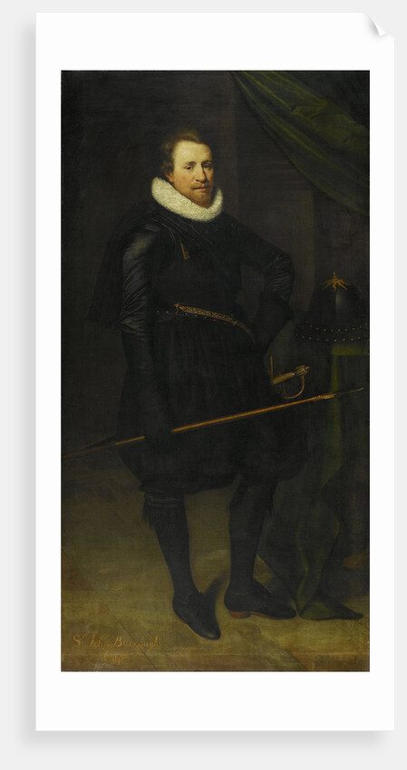 Portrait of Sir John Burroughs by Jan Antonisz van Ravesteyn