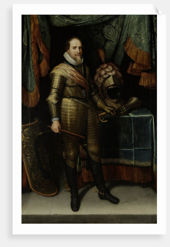 Portrait of Maurice, Prince of Orange by Michiel Jansz van Mierevelt