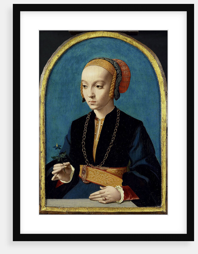 Portrait of Elisabeth Bellinghausen by Bartholomäus Bruyn I