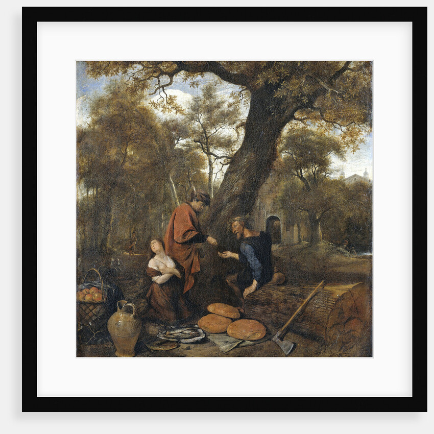 Erysichthon selling his daughter by Jan Havicksz. Steen