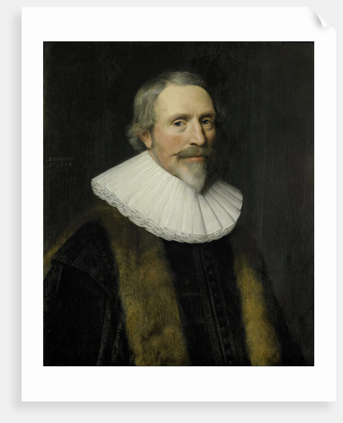 Portrait of Jacob Cats, Pensionary of Dordrecht and Poet by Michiel Jansz van Mierevelt