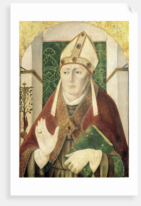 A Saint, possibly Bonaventura by Girolamo da Treviso