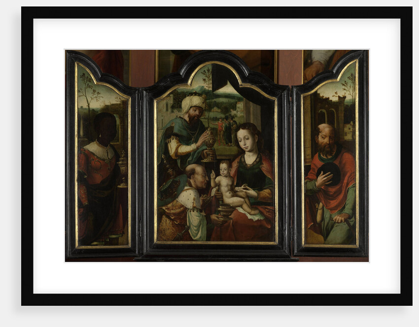 Triptych with Adoration of the Magi by Workshop of Pieter Coecke van Aelst I