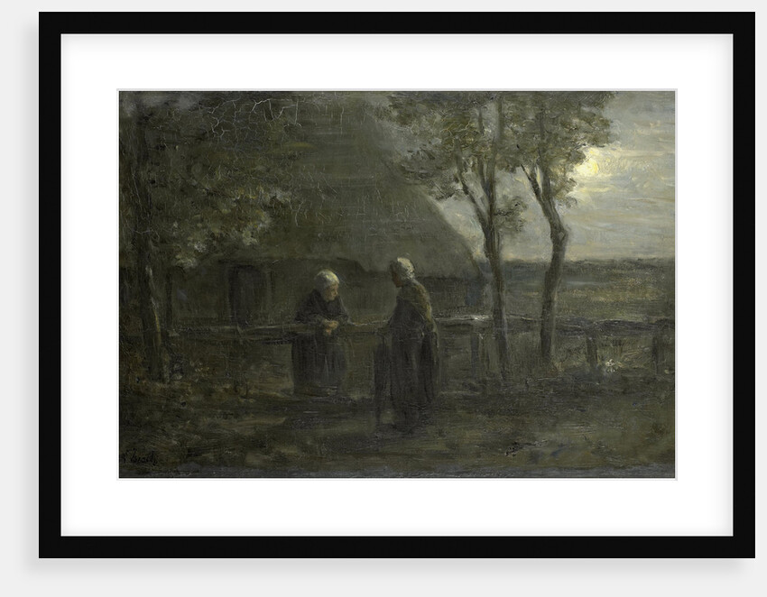Gossip by Jozef Israëls