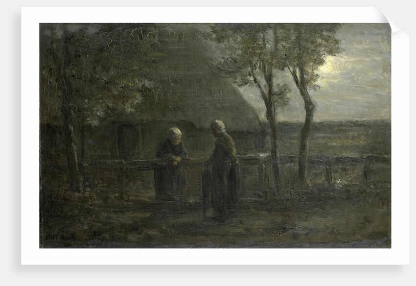 Gossip by Jozef Israëls