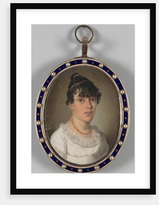 Portrait of a Surinamese Girl by Anonymous