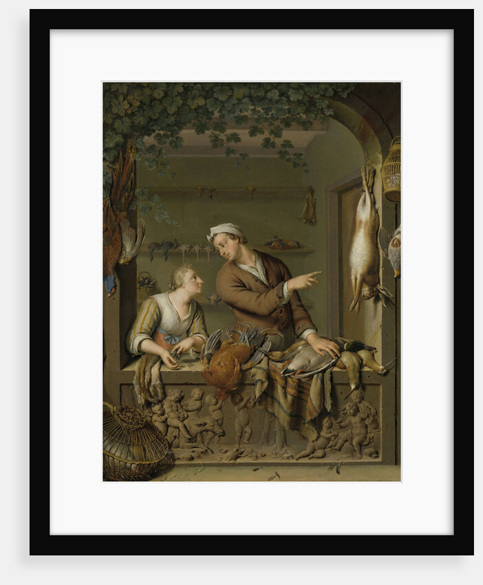 The Poultry Seller by Willem van Mieris