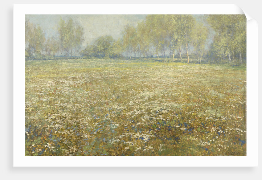 Meadow in Bloom by Egbert Rubertus Derk Schaap