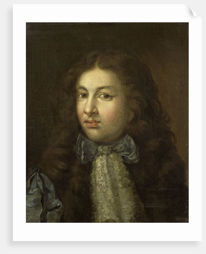 Portrait of Thedoor Netscher, the painter's oldest son by Caspar Netscher