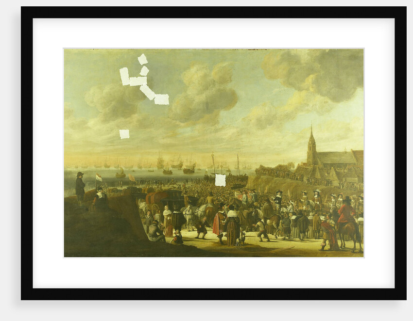 Departure of Charles II, King of England, from Scheveningen, 2 June 1660 by Cornelis Beelt