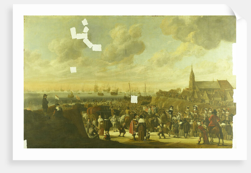 Departure of Charles II, King of England, from Scheveningen, 2 June 1660 by Cornelis Beelt