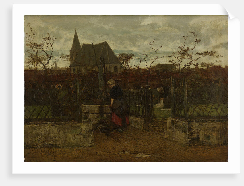 A Bleaching Field by Jacob Maris