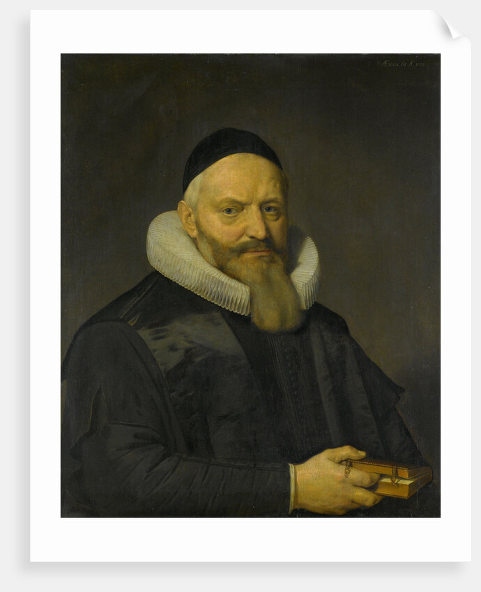 Portrait of Anthony de Wale, Professor of Theology in Leiden, The Netherlands by David Bailly