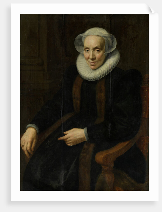 Portrait of Maria van Utrecht by Paulus Moreelse