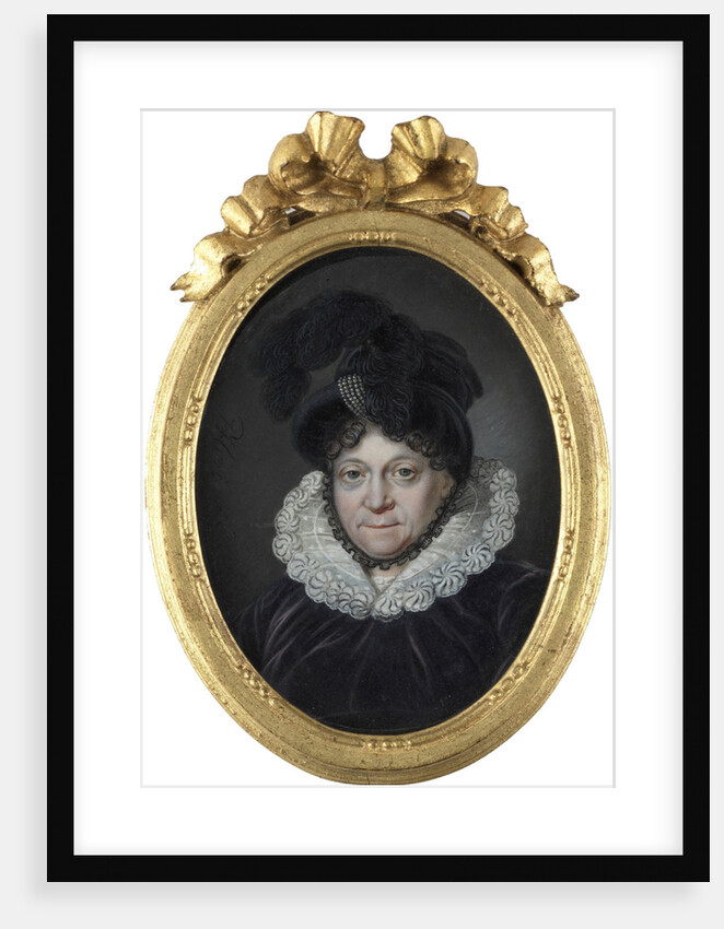 Frederika Sophia Wilhelmina, Princess of Prussia. Since the death of William V Princess Dowager of Orange by Johannes Hari I