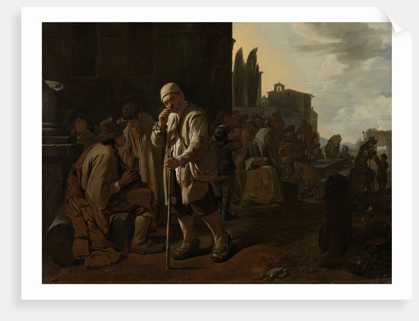 Feeding the Hungry by Michael Sweerts