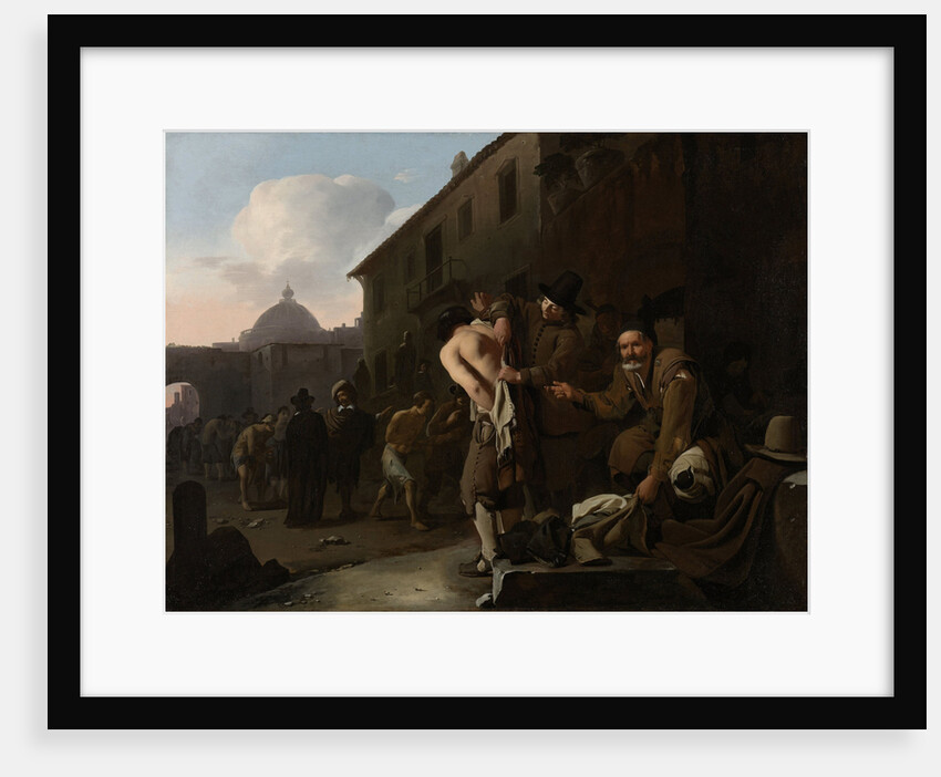 Clothing the Naked by Michael Sweerts