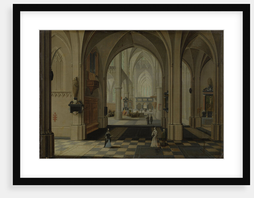 A Church Interior by Pieter Neefs II