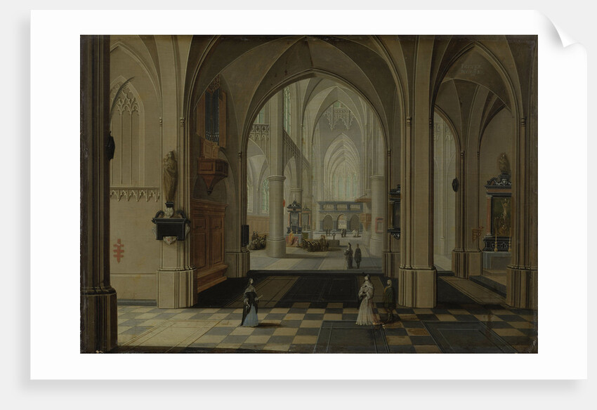 A Church Interior by Pieter Neefs II