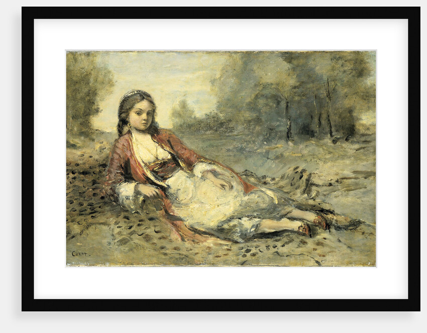 Algérienne by Camille Corot
