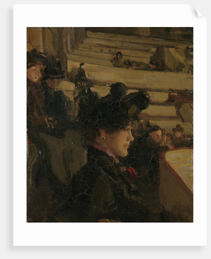 In the theater by Isaac Israels