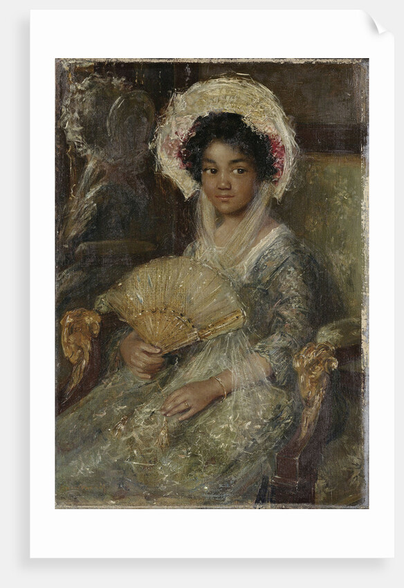 Black girl by Simon Maris