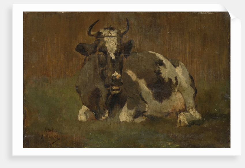 Lying Cow by Anton Mauve