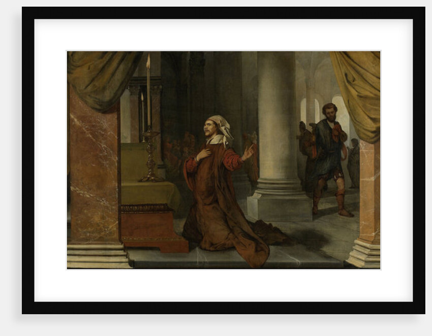 The Parable of the Pharisee and the Publican (Tax Collector) by Barent Fabritius