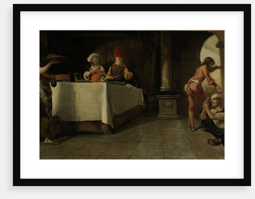 The Rich Man and Poor Lazarus by Barent Fabritius