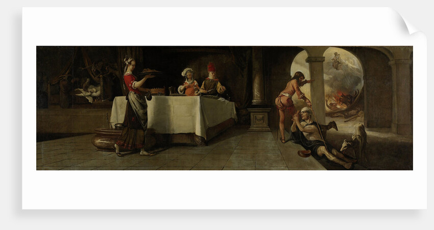 The Rich Man and Poor Lazarus by Barent Fabritius