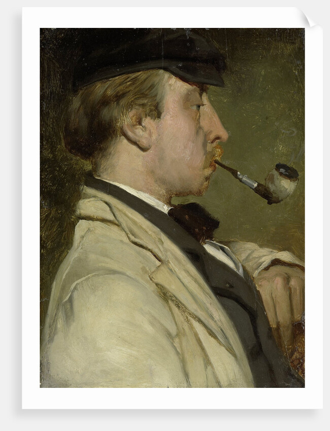 Portrait of Louis Sierig, Painter by Matthijs Maris