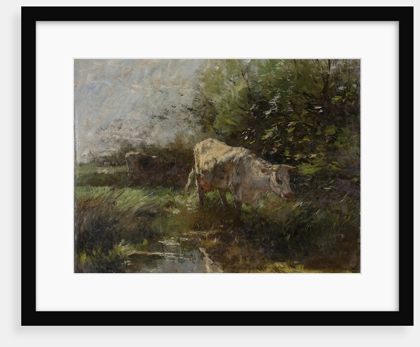 Meadow with cows by Willem Maris