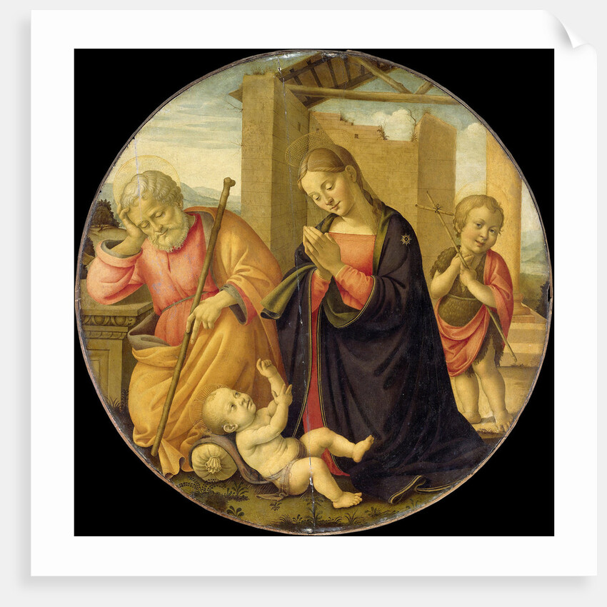 Worshipping the Christ Child by Meester Allegro