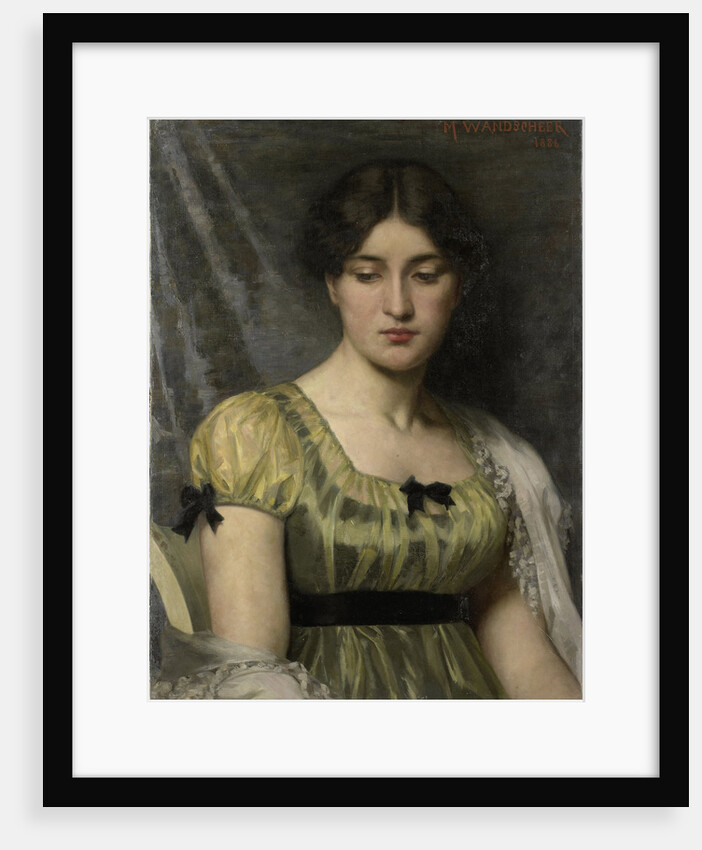 Portrait of a woman by Marie Wandscheer