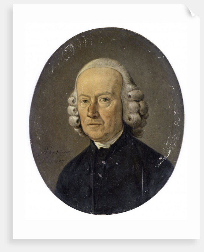 Portrait of a man by Adrianus de Visser