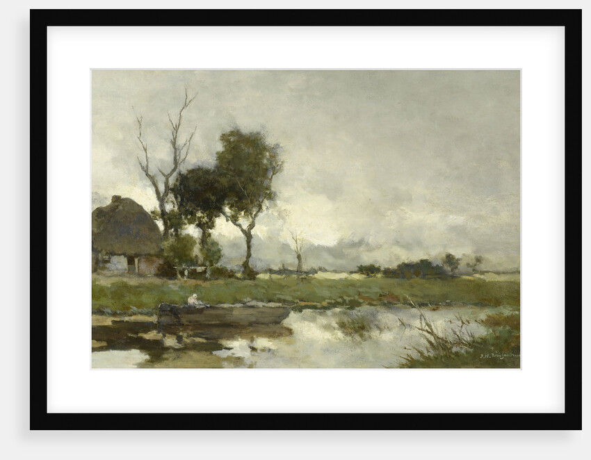 Autumn Landscape by Johan Hendrik Weissenbruch