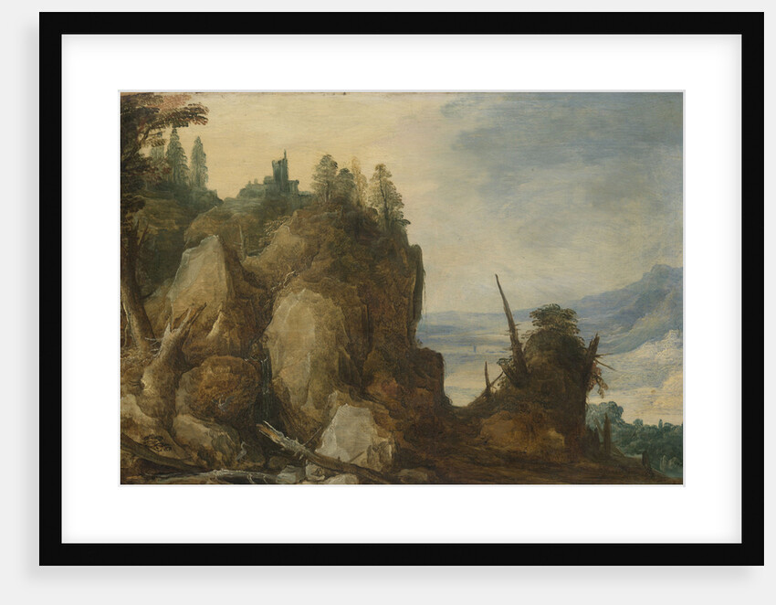 Mountain view by Joos de Momper II