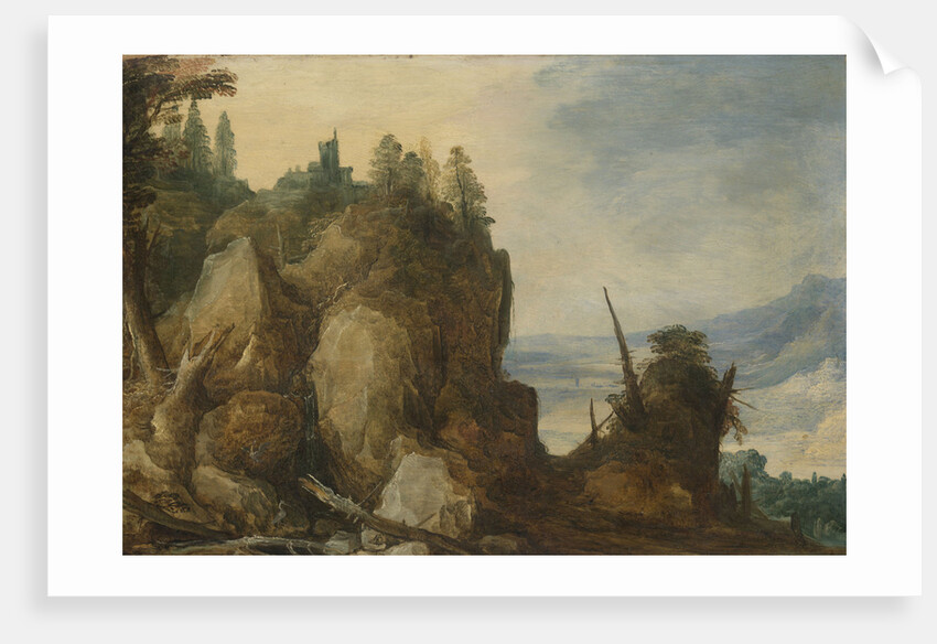 Mountain view by Joos de Momper II