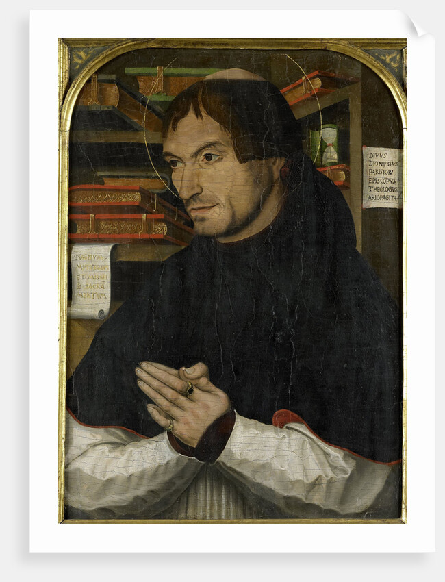 Saint Dionysius the Areopagite in Prayer by Anonymous