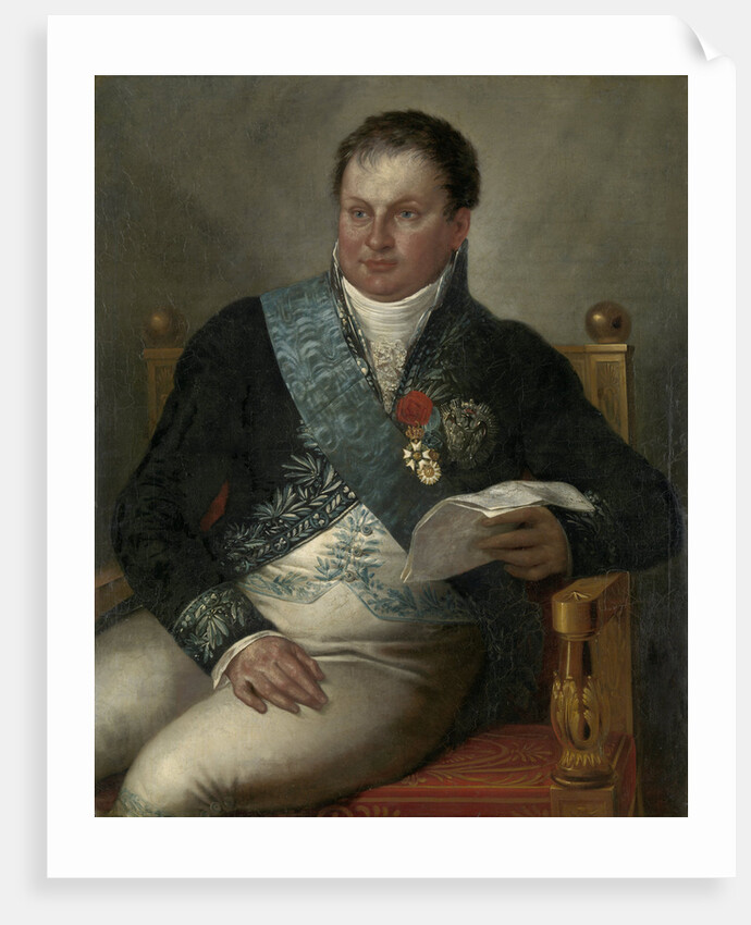 Portrait of Isaac Jan Alexander Gogel by Mattheus Ignatius van Bree