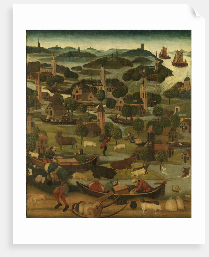 The Saint Elizabeth’s Day Flood, Master of the St Elizabeth Panels by Anonymous
