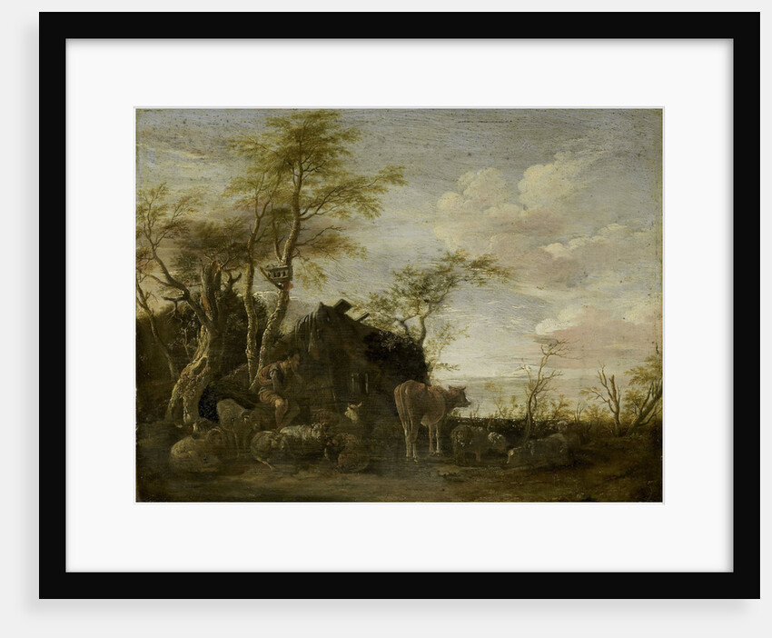 A herdsman's hut by Paulus Potter