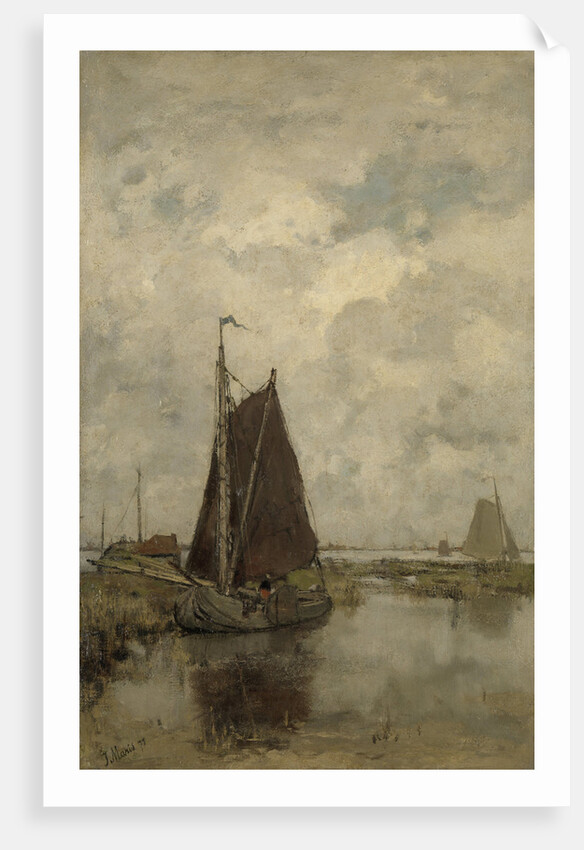 Ships in Dull Weather by Jacob Maris