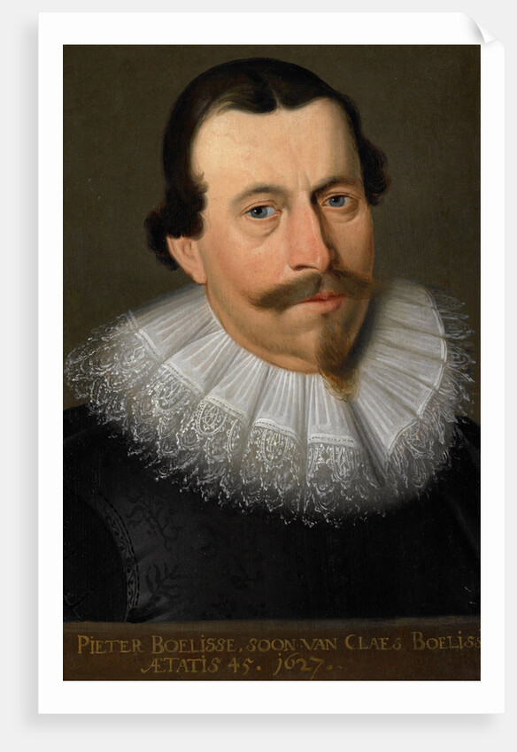 Portrait of Pieter Claesz Boelens (formerly entitled Pieter Boelisse) by Anonymous