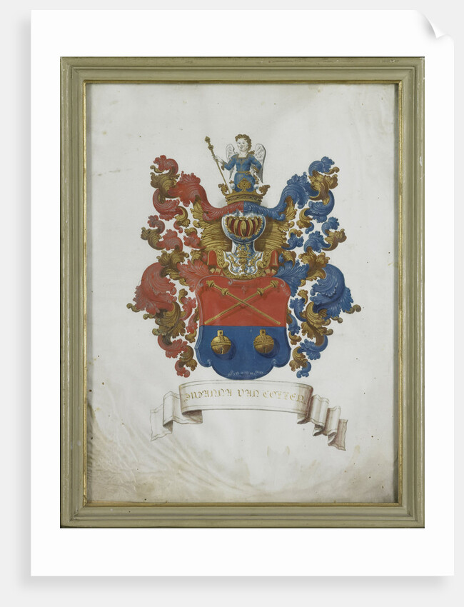 Coat of arms of Susanna van Collen, wife of Jacob Feitama by Anonymous