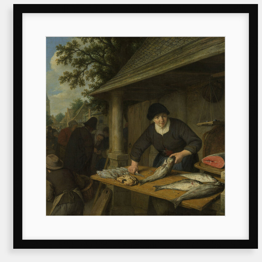 The fishwife by Adriaen van Ostade