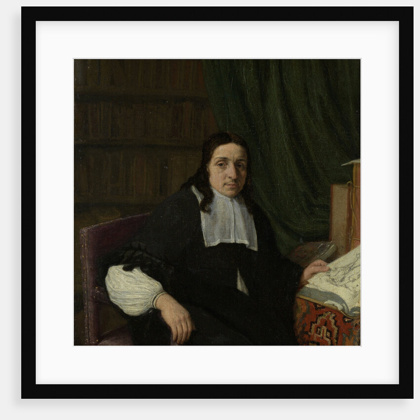Portrait of a scholar by Adriaen van Ostade