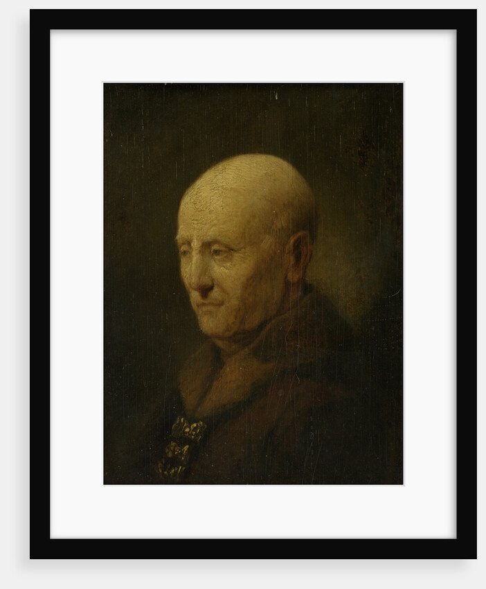 Portrait of a man, perhaps Rembrandt's father, Harmen Gerritsz van Rijn by Anonymous