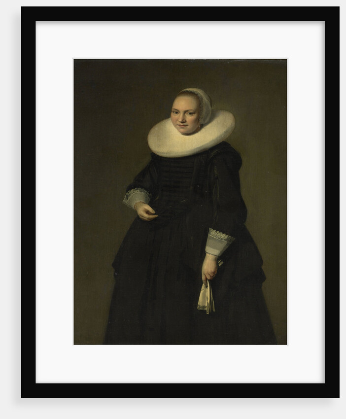 Portrait of a Woman by Hendrik Gerritsz. Pot