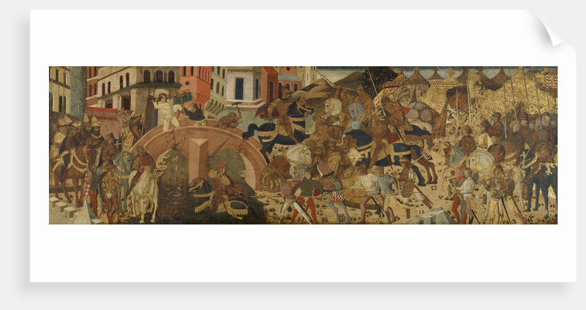 Horatius Cocles Defending the Sublician Bridge by Anonymous